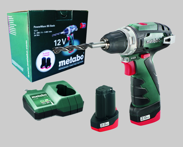 Аккумуляторная дрель-шуруповерт Metabo PowerMaxx BS Basic (600984000)