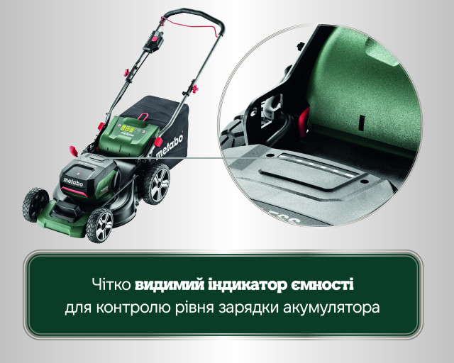 Аккумуляторная газонокосилка Metabo RM 36-18 LTX BL 46 (601606650)