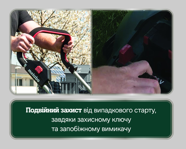 Акумуляторна газонокосарка Metabo RM 36-18 LTX BL 36 (601716650)