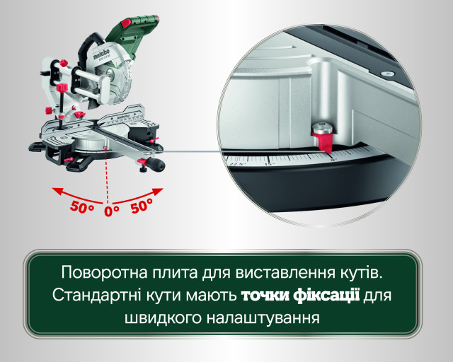 Торцювальна пила Metabo KGSV 216 MC (615216000)