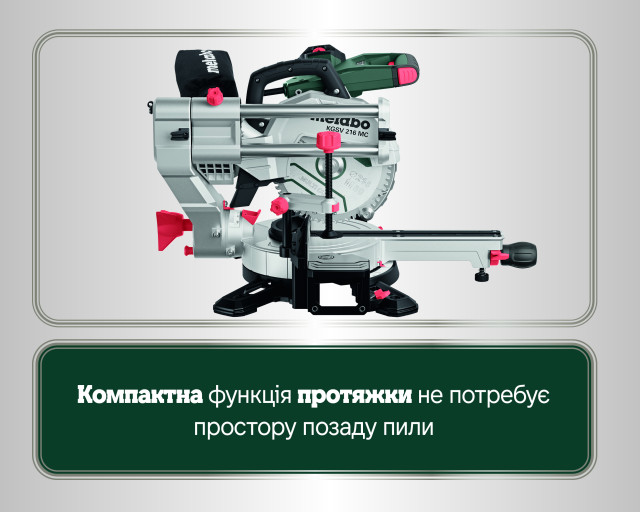 Торцювальна пила Metabo KGSV 216 MC (615216000)