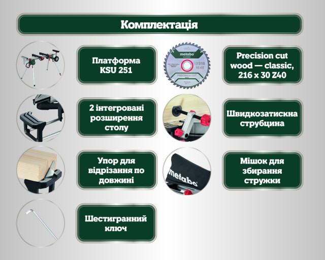 Торцовочная пила Metabo KGS 216 M (691213000)