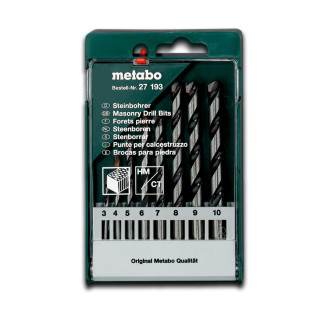 Metabo Наборы сверл по камню