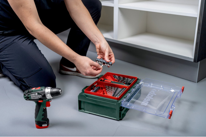 Аккумуляторная дрель-шуруповерт Metabo PowerMaxx BS Basic Set (600080710)