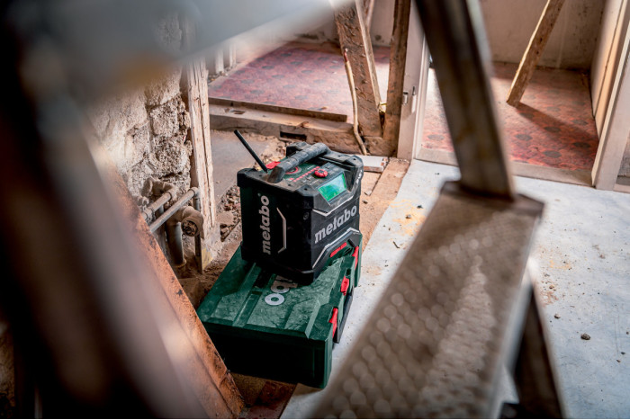 Акумуляторний радіоприймач для будівельного майданчика Metabo RC 12-18 32W BT DAB+ (600779850)