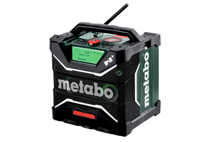 Акумуляторний радіоприймач для будівельного майданчика Metabo RC 12-18 32W BT DAB+ (600779850)
