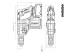 Аккумуляторный комбинированный перфоратор Metabo KH 18 LTX BL 28 Q Set ISA (601715900)