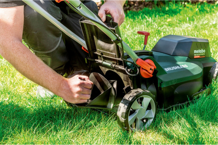 Акумуляторна газонокосарка Metabo RM 36-18 LTX BL 36 (601716850)