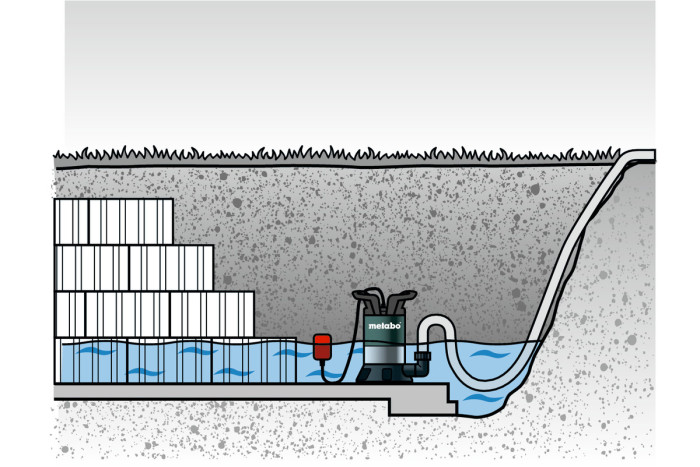 Погружной насос для чистой воды Metabo TP 12000 SI (0251200009)