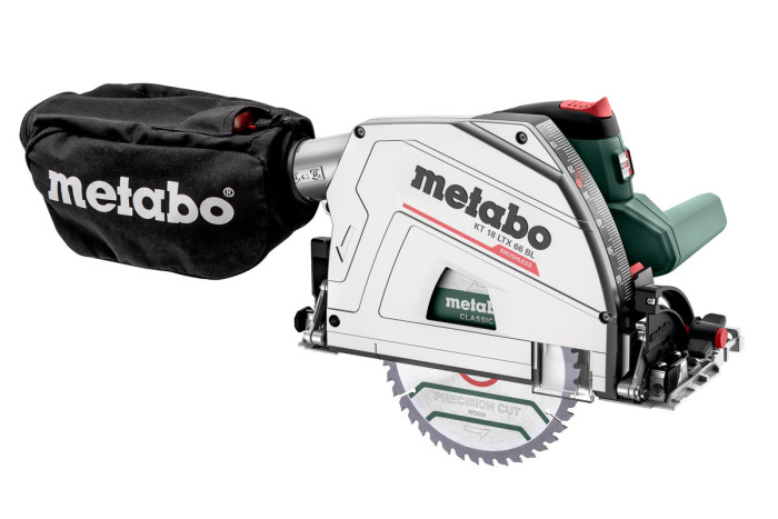 Аккумуляторная погружная циркулярная пилка Metabo KT 18 LTX 66 BL (601866840)