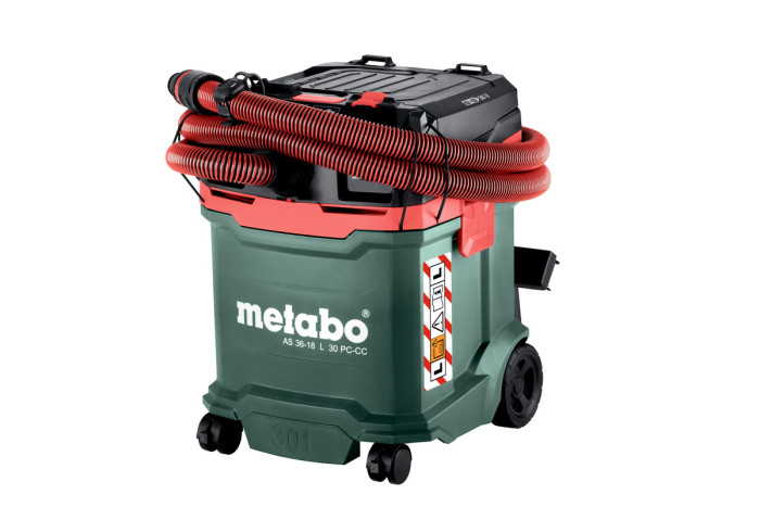 Аккумуляторный пылесос Metabo AS 36-18 L 30 PC-CC (602073850)