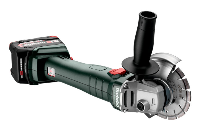 Акумуляторна кутова шліфувальна машина (болгарка) Metabo W 18 L 9-125 (602247510)