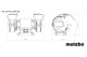 Заточувальний верстат Metabo DS 150 Plus (604160000)