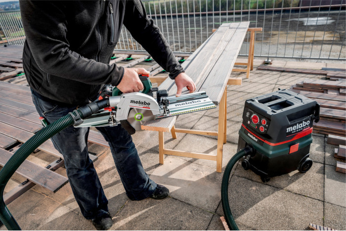 Аккумуляторная ручная дисковая пила Metabo KS 18 LTX 66 BL Set (691194000)
