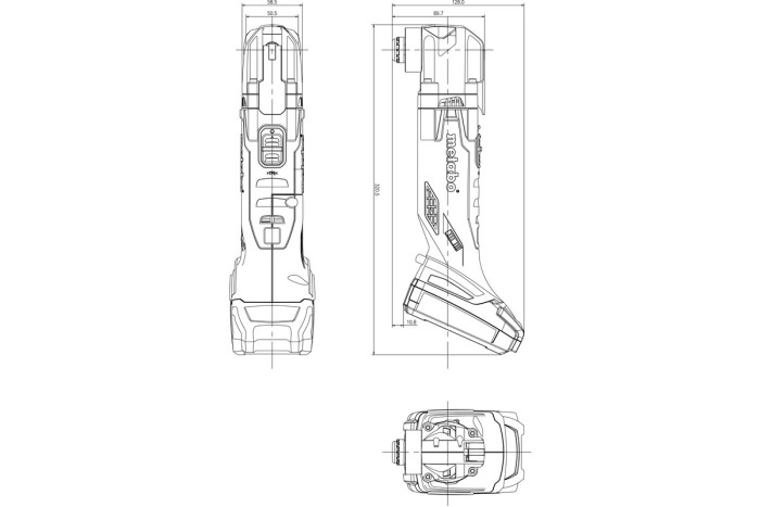 Аккумуляторный универсальный резак Metabo MT 18 LTX Compact (613021510)