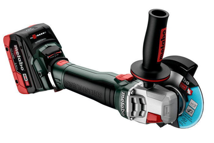 Акумуляторна кутова шліфувальна машина (болгарка) Metabo WB 18 LT BL 11-125 Quick (613054660)