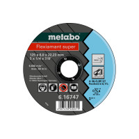 Зачисний диск Metabo Flexiamant super 125x6,0x22,2 Inox, SF 27 (616747000)