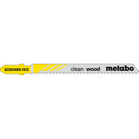 3 лобзиковые пилки Metabo «Clean Wood», 74/ 2,5 мм (623961000)