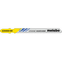5 лобзиковых пил Metabo «Universal Wood + Metal», 90/ 2,5 мм (623949000)