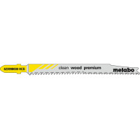5 лобзиковых пилок Metabo «Clean Wood Premium», 93/ 2,2 мм (623998000)
