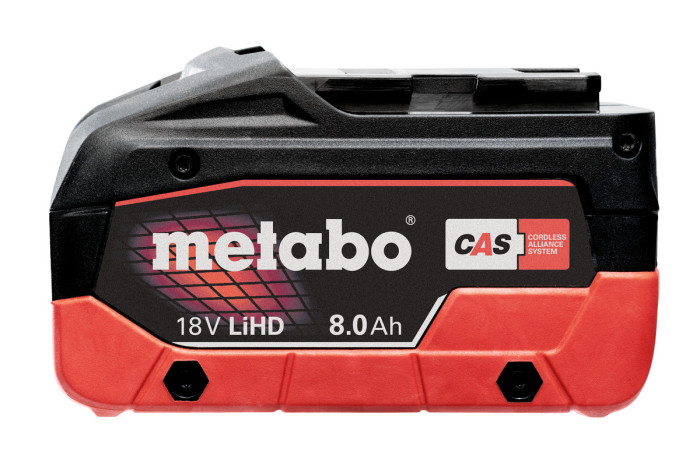 Акумуляторний блок Metabo LiHD, 18 В - 8,0 А·Г (625369000)