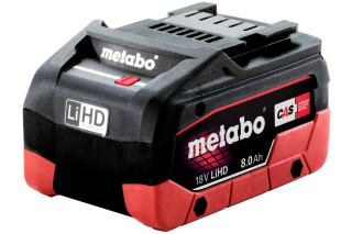 Аккумуляторный блок Metabo LiHD, 18 В - 8,0 А·Ч (625369000)
