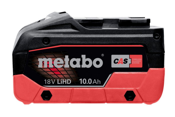 Аккумуляторный блок Metabo LiHD, 18 В - 10,0 А·ч (625549000)
