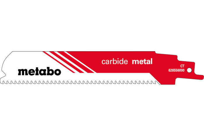 Пилка для сабельных пил Metabo «Carbide Metal», 150 x 1,25 мм (626556000)