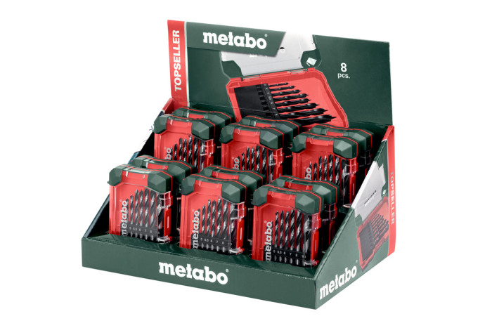 Кассета со сверлами по дереву Metabo SP, 8 предметов (626705000)