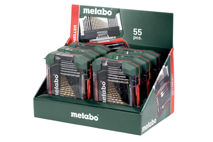 Набор принадлежностей Metabo SP, 55 предметов (626707000)