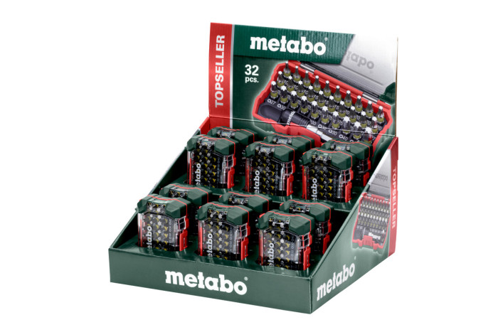 Набор насадок Metabo SP, 32 предметов., для винтов torx (626709000)