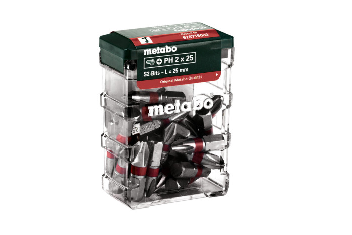 Набор насадок Metabo PH2, SP, 25 ПРЕДМ. (626715000)