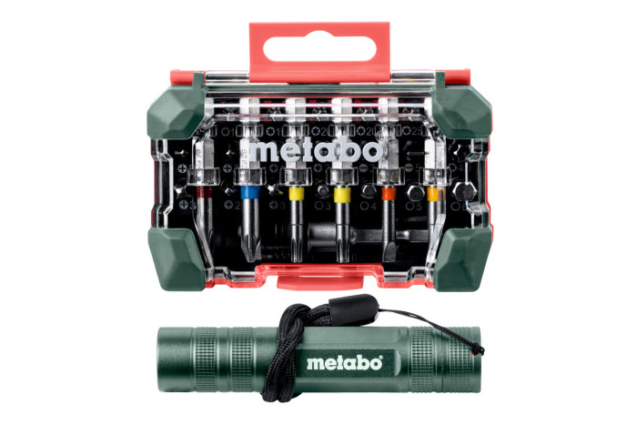 Набір біт Metabo SP, 29 предметів + міні-ліхтарик (626721000)