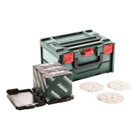 Набор абразивов Metabo metaBOX «multi-hole», 150 шт, краска (626755000)