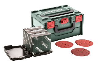 Набор абразивов Metabo metaBOX «multi-hole», 150 шт, Д+М (626756000)