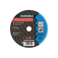 5 відрізних дисків Metabo Flexiarapid super 76x1,0x10,0 мм, Inox, TF 41 (626870000)