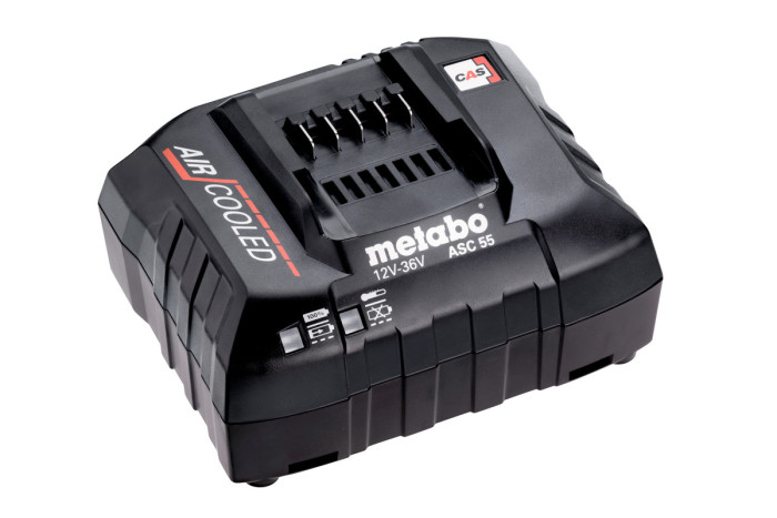 Зарядний пристрій Metabo ASC 55, 12–36 В, «Air Cooled», ЄС (627044000)