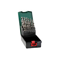 Кассета со сверлами Metabo HSS-G, 25 предметов (627098000)