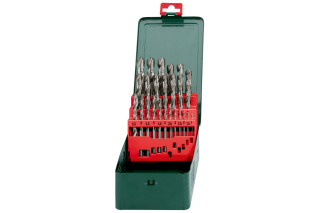 Кассета со сверлами Metabo HSS-G, SP, 25 предметов (627154000)