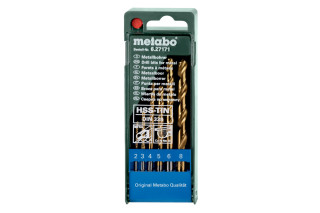 Кассета со сверлами Metabo HSS-TIN, 6 предметов (627171000)