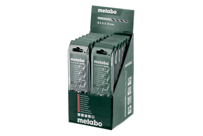Касета з універсальними свердлами Metabo 4 предметів (627185000)