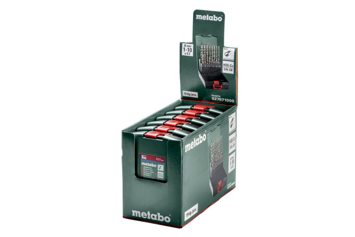 Пластиковая кассета Metabo HSS-CO, SP, 19 предметов (627671000)