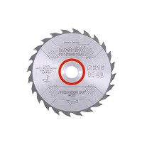 Пилкове полотно Metabo «Precision Cut Wood — Professional», 216x30, Z48 WZ 5°neg. (628041000)