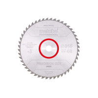 Пильное полотно Metabo «Precision Cut Wood — Professional», 315x30, Z48 WZ 15° (628056000)