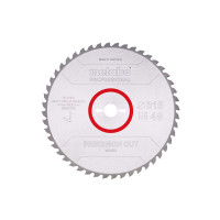 Пильное полотно Metabo «Precision Cut Wood — Professional», 315х30, Z48 WZ 0° (628057000)