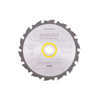 Пильное полотно Metabo «Power Cut Wood - Professional», 165x20 Z14 FZ/FA 10° (628292000)