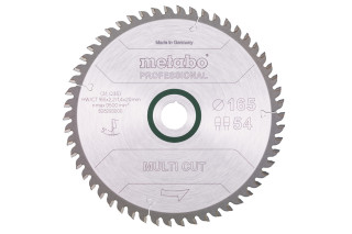 Пильное полотно Metabo «Multi Cut - Professional», 165x20 Z54 FZ/TZ 5° (628293000)