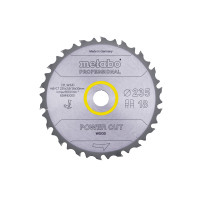 Пильное полотно Metabo «Power Cut Wood — Professional», 235x30 Z18 FZ/FA 10° (628492000)