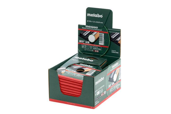 Алмазный отрезной диск 115x22,23 mm Metabo Metal/Universal Professional (628547000)