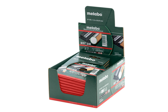 Алмазний відрізний диск для металу Metabo 125x1,3x22,23 мм, MUP Universal, professional (628548000)